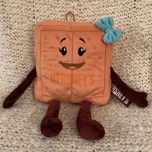 Hershey’s plush toy/pillow designed as a s’mores treat.
